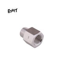 EMT Yimiante 304 /316 stainless steel hydraulic npt male female adapter bushing fittings for sale
